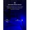 imageL LOHAS LED Motion Sensor Night Light 2 Pack Motion Activated Night Light Daylight White Adjustable Brightness Motion Sensor Light Indoor Plug in for Nursery Kids Bedroom Bathroom NightlightBlue