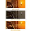 imageL LOHAS LED Motion Sensor Night Light 2 Pack Motion Activated Night Light Daylight White Adjustable Brightness Motion Sensor Light Indoor Plug in for Nursery Kids Bedroom Bathroom NightlightAmber