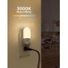imageL LOHAS LED Motion Sensor Night Light 2 Pack Motion Activated Night Light Daylight White Adjustable Brightness Motion Sensor Light Indoor Plug in for Nursery Kids Bedroom Bathroom NightlightSoft White