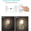 imageL LOHAS LED Motion Sensor Night Light 2 Pack Motion Activated Night Light Daylight White Adjustable Brightness Motion Sensor Light Indoor Plug in for Nursery Kids Bedroom Bathroom NightlightDaylight White