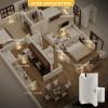 imageL LOHAS LED Night Light Amber Night Light Dimmable Night Light Light Sensor Soft Night Light Yellow Night Light Sleep Light for Kids Warm Night Light for Bedroom Hallway Bathroom 2 PackSoft WhiteWhite Shade