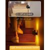 imageL LOHAS LED Night Light Amber Night Light Dimmable Night Light Light Sensor Soft Night Light Yellow Night Light Sleep Light for Kids Warm Night Light for Bedroom Hallway Bathroom 2 PackAmberBlack Shade