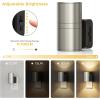 imageL LOHAS LED Night Light Night Lights Plug into Wall1 Pack MetalShade Night Lights for Adults Dimmable Night Light Light SensorSoft White 3000K Night Light Plug in for Hallway Bedroom StairwayMatte Sand Nickel