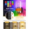 imageL LOHAS LED Night Lights Plug Into Wall 2 Pack Decorative Night Light with DusktoDawn Sensor 0100LM Dimmable Nightlight Wall SconceStyle Design Nightlights for Bathroom HallwayStairwayGiftBubbleRGB