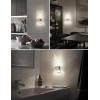 imageL LOHAS LED Night Lights Plug Into Wall 2 Pack Decorative Night Light with DusktoDawn Sensor 0100LM Dimmable Nightlight Wall SconceStyle Design Nightlights for Bathroom HallwayStairwayGiftDaylight
