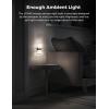 imageL LOHAS LED Night Lights Plug Into Wall 2 Pack Decorative Night Light with DusktoDawn Sensor 0100LM Dimmable Nightlight Wall SconceStyle Design Nightlights for Bathroom HallwayStairwayGiftDaylight