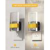 imageL LOHAS LED Night Lights Plug Into Wall 2 Pack Decorative Night Light with DusktoDawn Sensor 0100LM Dimmable Nightlight Wall SconceStyle Design Nightlights for Bathroom HallwayStairwayGiftDaylight