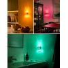 imageL LOHAS LED Night Lights Plug Into Wall 2 Pack Decorative Night Light with DusktoDawn Sensor 0100LM Dimmable Nightlight Wall SconceStyle Design Nightlights for Bathroom HallwayStairwayGiftBubbleRGB