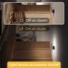 imageL LOHAS LED Night Lights Plug Into Wall 2 Pack Night Light with DusktoDawn Sensor Dimmable Decorative LED Nightlights 0100LM 5000K Adjustable Brightness for Bathroom Hallway BedroomStairway5000K