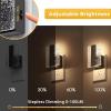 imageL LOHAS LED Night Lights Plug Into Wall 2 Pack Night Light with DusktoDawn Sensor Dimmable Decorative LED Nightlights 0100LM 5000K Adjustable Brightness for Bathroom Hallway BedroomStairway3000K