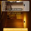 imageL LOHAS LED Night Lights Plug Into Wall 2 Pack Night Light with DusktoDawn Sensor Dimmable Decorative LED Nightlights 0100LM 5000K Adjustable Brightness for Bathroom Hallway BedroomStairwayAmber