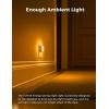 imageL LOHAS LED Night Lights Plug into Wall 2Pack 03W Plug in Night Light Dusk to Dawn 3000K Soft White Bright Nightlight AutoOnOff for Adults Kids Room Bedroom Bathroom Hallway Kitchen NonDimAmber