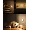 imageL LOHAS LED Night Lights Plug into Wall 2Pack 03W Plug in Night Light Dusk to Dawn 3000K Soft White Bright Nightlight AutoOnOff for Adults Kids Room Bedroom Bathroom Hallway Kitchen NonDim3000K