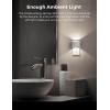 imageL LOHAS LED Night Lights Plug into Wall Dimmable Night Light with 3 Level Brightness 5000K Daylight White 2 Pack White HousingDaylight White