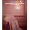 imageLOHAS Dinosaur Night Light for Boys Kids Nightlight Plug in DusktoDawn Velociraptor LED Night Lights Plug into Wall RGBSoft White 3000K 3 Lighting Modes Ideal for Nursery Room Bedroom DecorCute Horse