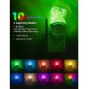 imageLOHAS Dinosaur Night Light for Boys Kids Nightlight Plug in DusktoDawn Velociraptor LED Night Lights Plug into Wall RGBSoft White 3000K 3 Lighting Modes Ideal for Nursery Room Bedroom DecorVelociraptor