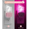 imageLOHAS Dinosaur Night Light for Boys Kids Nightlight Plug in DusktoDawn Velociraptor LED Night Lights Plug into Wall RGBSoft White 3000K 3 Lighting Modes Ideal for Nursery Room Bedroom DecorCute Horse