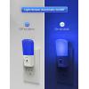 imageLOHAS LED Night Light Kids Plug in LED Night Lights for Kid 9Color Changing Bright Nightlight with Dusk to Dawn Sensor Plugin Night Light for Kids Hallway Stairway Bedroom 2 PackBlue