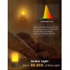 imageLOHAS LED Night Light Kids Plug in LED Night Lights for Kid 9Color Changing Bright Nightlight with Dusk to Dawn Sensor Plugin Night Light for Kids Hallway Stairway Bedroom 2 PackAmber