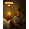 imageLOHAS LED Night Light Kids Plug in LED Night Lights for Kid 9Color Changing Bright Nightlight with Dusk to Dawn Sensor Plugin Night Light for Kids Hallway Stairway Bedroom 2 PackAmber