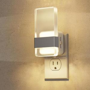 imageL LOHAS LED Night Lights Plug Into Wall 2 Pack Decorative Night Light with DusktoDawn Sensor 0100LM Dimmable Nightlight Wall SconceStyle Design Nightlights for Bathroom HallwayStairwayGiftFrostedSoft White