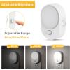 imageL LOHAS LED Motion Sensor Night Light2Pack Night Lights Plug into WallMotion Sensor and Dusk to Dawn Sensor3000K Soft White3060100lm Brightness DimmableNightlight for Bathroom HallwayDaylight White