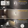 imageL LOHAS LED Motion Sensor Night Light2Pack Night Lights Plug into WallMotion Sensor and Dusk to Dawn Sensor3000K Soft White3060100lm Brightness DimmableNightlight for Bathroom HallwayDaylight White