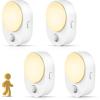 imageL LOHAS LED Motion Sensor Night Light2Pack Night Lights Plug into WallMotion Sensor and Dusk to Dawn Sensor3000K Soft White3060100lm Brightness DimmableNightlight for Bathroom HallwaySoft White