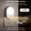 imageL LOHAS LED Motion Sensor Night Light2Pack Night Lights Plug into WallMotion Sensor and Dusk to Dawn Sensor3000K Soft White3060100lm Brightness DimmableNightlight for Bathroom HallwayDaylight White