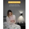 imageL LOHAS LED Night Light Night Lights Plug into Wall Color Changing Nightlight RGB with Light Sensor Home Decor for Kids Gifts Halloween Christmas Holiday Hallway Bedroom Kids Room 2 Pack5000KDaylight White