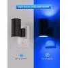 imageL LOHAS LED Night Light Night Lights Plug into Wall Color Changing Nightlight RGB with Light Sensor Home Decor for Kids Gifts Halloween Christmas Holiday Hallway Bedroom Kids Room 2 PackBlue