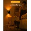 imageL LOHAS LED Night Light Night Lights Plug into Wall Color Changing Nightlight RGB with Light Sensor Home Decor for Kids Gifts Halloween Christmas Holiday Hallway Bedroom Kids Room 2 PackAmber