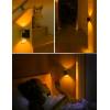 imageL LOHAS LED Night Light Night Lights Plug into Wall Color Changing Nightlight RGB with Light Sensor Home Decor for Kids Gifts Halloween Christmas Holiday Hallway Bedroom Kids Room 2 PackAmber