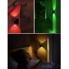 imageL LOHAS LED Night Light Night Lights Plug into Wall Color Changing Nightlight RGB with Light Sensor Home Decor for Kids Gifts Halloween Christmas Holiday Hallway Bedroom Kids Room 2 PackMulticolor