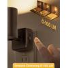 imageL LOHAS LED Night Lights Plug into Wall 2Pack Spot Lights Indoor with Dusk to Dawn Sensor 0100 LM Brightness DimmableSoft White 3000K Nightlight for Adults Bathroom Hallway StairsSoft White
