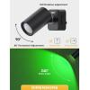 imageL LOHAS LED Night Lights Plug into Wall 2Pack Spot Lights Indoor with Dusk to Dawn Sensor 0100 LM Brightness DimmableSoft White 3000K Nightlight for Adults Bathroom Hallway StairsRGB Red  Green  Blue
