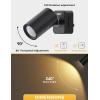 imageL LOHAS LED Night Lights Plug into Wall 2Pack Spot Lights Indoor with Dusk to Dawn Sensor 0100 LM Brightness DimmableSoft White 3000K Nightlight for Adults Bathroom Hallway StairsSoft White