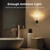imageL LOHAS LED Night Lights Plug into Wall Plug in Night Light with Light Sensor Dimmable Night Light 3000K LED Nightlight Wall SconceStyle Design Nightlight for Bedroom Bathroom Hallway 1PackColumn