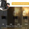 imageL LOHAS LED Night Lights Plug into Wall Plug in Night Light with Light Sensor Dimmable Night Light 3000K LED Nightlight Wall SconceStyle Design Nightlight for Bedroom Bathroom Hallway 1PackOctahedron