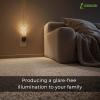 imageL LOHAS LED Night Lights Plug into Wall Plug in Night Light with Light Sensor Dimmable Night Light 3000K LED Nightlight Wall SconceStyle Design Nightlight for Bedroom Bathroom Hallway 1PackHexahedron
