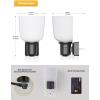 imageL LOHAS LED Night Lights Plug into Wall2 Pack Dimmable Plug in Night Light0100LM Adjustable BrightnessDusk to Dawn Sensor 3000K Soft White Boho Farmhouse Night Lights for Bedroom Bathroom
