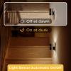 imageL LOHAS LED Night Light Automatic Night Lights Plug into Wall 2 Pack Nightlights with Light Sensor 3000K Soft White 0100LM Dimmable Modern Nightlight for Kids Bedroom HallwayElectroplated Black