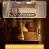 imageL LOHAS LED Night Light Automatic Night Lights Plug into Wall 2 Pack Nightlights with Light Sensor 3000K Soft White 0100LM Dimmable Modern Nightlight for Kids Bedroom HallwayElectroplated Rose Gold