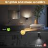 imageL LOHAS LED Night Light Dimmable Night Lights Plug into Wall 2 Pack Automatic Night Lights Plug in with Auto Light Sensor Adjustable Brightness 3000K LED Night Light for Bedroom Hallway Home DecorBubble5000K1 Pack