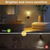 imageL LOHAS LED Night Light Dimmable Night Lights Plug into Wall 2 Pack Automatic Night Lights Plug in with Auto Light Sensor Adjustable Brightness 3000K LED Night Light for Bedroom Hallway Home DecorDCone3000K