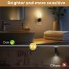 imageL LOHAS LED Night Light Dimmable Night Lights Plug into Wall 2 Pack Automatic Night Lights Plug in with Auto Light Sensor Adjustable Brightness 3000K LED Night Light for Bedroom Hallway Home DecorTorch3000K