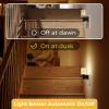 imageL LOHAS LED Night Light Dimmable Night Lights Plug into Wall 2 Pack Automatic Night Lights Plug in with Auto Light Sensor Adjustable Brightness 3000K LED Night Light for Bedroom Hallway Home DecorDiamond3000K1