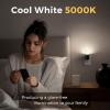 imageL LOHAS LED Night Light Dimmable Night Lights Plug into Wall 2 Pack Automatic Night Lights Plug in with Auto Light Sensor Adjustable Brightness 3000K LED Night Light for Bedroom Hallway Home DecorBubble5000K1 Pack