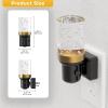 imageL LOHAS LED Night Light Dimmable Night Lights Plug into Wall 2 Pack Automatic Night Lights Plug in with Auto Light Sensor Adjustable Brightness 3000K LED Night Light for Bedroom Hallway Home DecorBubbleamber1 Pack