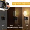 imageL LOHAS LED Night Light Dimmable Night Lights Plug into Wall 2 Pack Automatic Night Lights Plug in with Auto Light Sensor Adjustable Brightness 3000K LED Night Light for Bedroom Hallway Home DecorTorch3000K